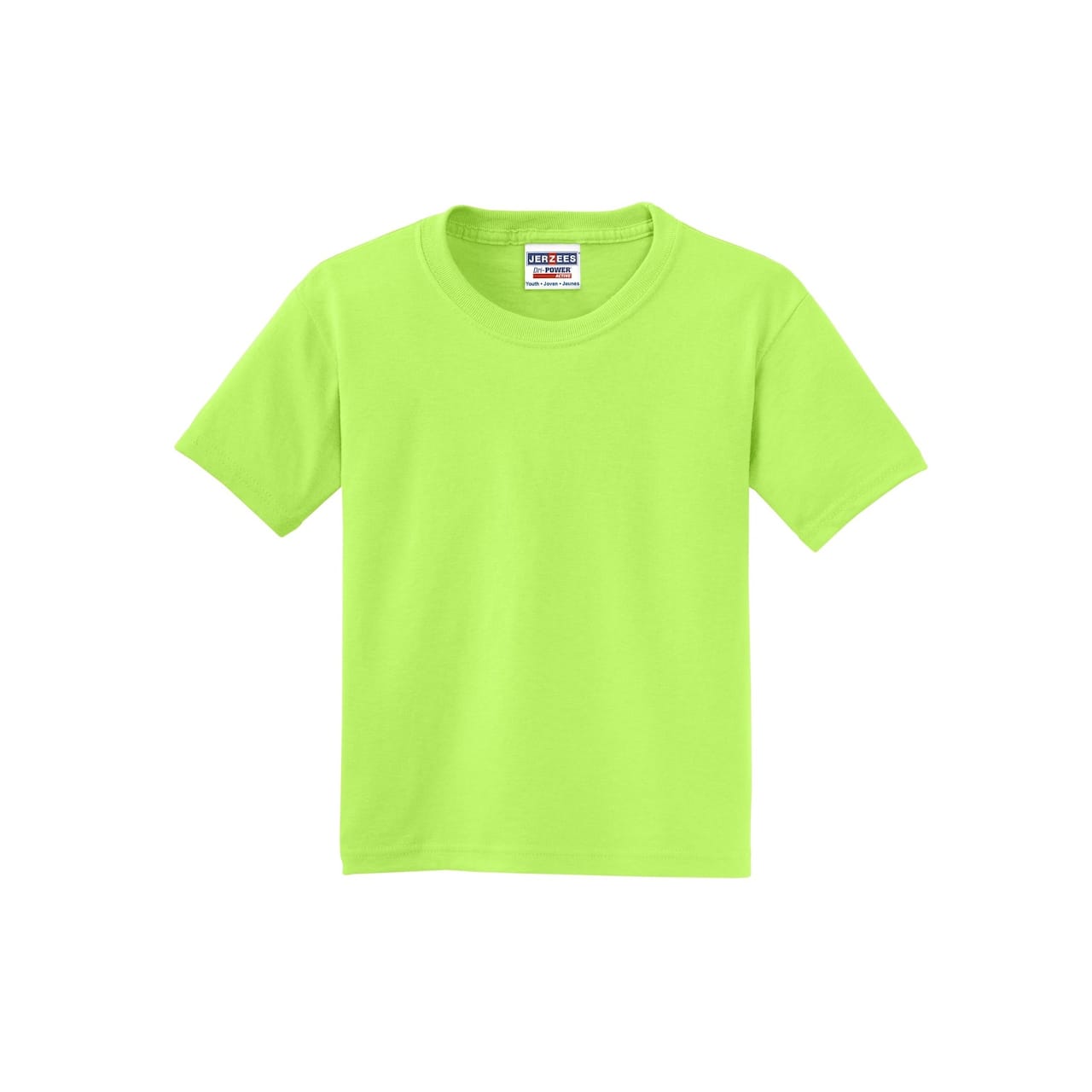 JERZEES® Dri-Power® Neon Youth 50/50 Cotton/Poly T-Shirt
